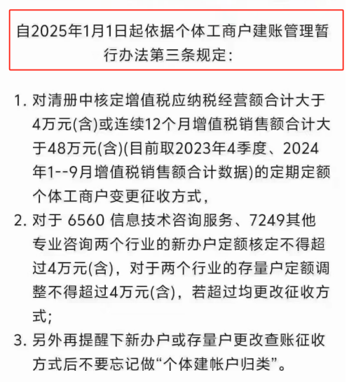 个体工商户是否需要建账？2025年税务政策出台啦！